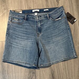 Nine West Classic Blue Denim Gramercy Shorts for women